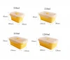 Silicon Lunch Box 850ml Rectangle Microwave Oven Safe Bpa Free Collapsible Food Grade  Food Storage Container