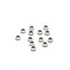 Silver Ring Metal Cap CNC Parts for Mobile Phone Adapter