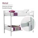 Simple design double decker bed price cheap bedroom metal double decker bed metal bed