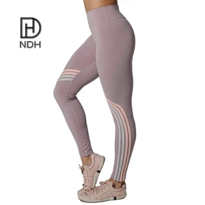 Simple design yoga pants quick dry fitness yoga leggings workout leggings for women