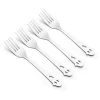 Simple small Utensils Set 304 Stainless Steel Self Feeding Child Learning kindergarten Cutlery Fork and Spoon Set