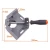 Import Single Handle 90 Degree Aluminum Alloy Right Angle Clip Angle Clip Frame Flat Jaw Angle Clamps from China