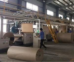 single wall 5 ply fully automatic corrugated cardboard production line/corrugated paperboard packaging machine