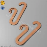 Sinicline high quality custom paper shoe hanger scarf hangers cardboard hangers wholesale