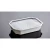 Import SL-M1 PP Disposable Plastic Frozen Food Tray with Lid / Supermarket Fresh Meat Frosting Packaging Container Tray from South Korea