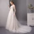 Import SL6086 elegant cheap wedding dress boho 2020 a line flower bridal dress tulle backless wedding dresses for bride wholesale from China