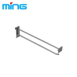 Slat Wall Panel Board Display Double Hook