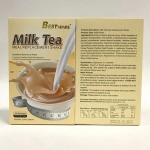 Slimming Milk tea, fast Weight loss, 7 days fiber dierary