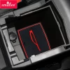 SMABEE Anti-Slip Gate Slot Cup Mats For Subaru ForesterInterior Accessories Door Cup Holder Non-Slip Pad Car Sticker Mat