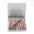 Import Small Collectable Square Metal Can Tin Box Mini Cigar Cigarillo Tobacco Cigarette Bracket Tin Case from China