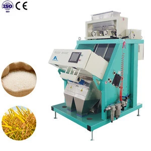 Small Long Grain Rice Color Sorter Processing Planting Milling Machine With Low Price in China