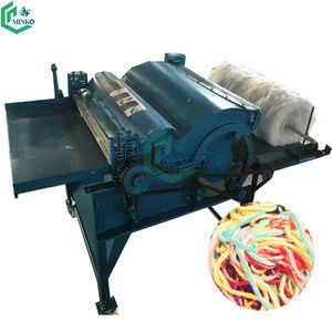 Small textile cotton opener yarn waste recycling machine price