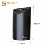 Smoker Disposal Station Wall Mounted  Cigarette Butt Receptacle box