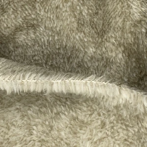 soft sherpa fabric cationic shu velveteen caramel rabbit faux fur fabric