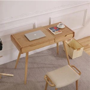 Solid wooden oak furniture Scandinavian dresser mirror furniture dressing table