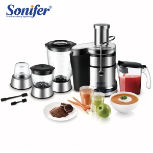 Sonifer New design Electric kitchen appliances Vegetable And Fruit Juicers 4 In 1 Juicer Blender SF-5509