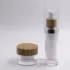 Wholesale Plastic Bottle Bamboo Acrylic Bottle Container