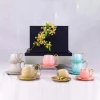 Special Hot Selling Modern Buble Tea Cup And Saucer Set