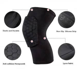 Sport running knee protection pads elastic soft knee pads for sale