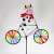 spring online whosale garden decorative animal design bicycle windmill
