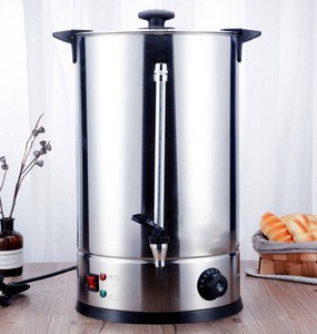 Stainless steel commercial Electric kettles water boiler bucket dispenser for restaurant hotel canteen