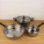 Import Stainless steel cookware with detachable handle 12-piece frying pan milk pan soup pot detachable handle from China
