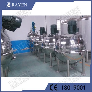 stainless steel emulsifying mixing homogenizer mixing tank