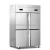 Import stainless steel glass door vertical and upright kitchen freezer and refrigerator from China