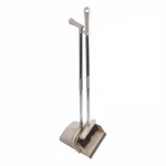 Stainless Steel Long Handle Optional Length Elegant & Durable Upright Broom And Dustpan Set