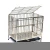 Import Stainless Steel Pet Cats Cages Carriers Houses Big Pet Cage from China