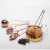 Import stainless steel tea strainer rose gold tea infuser from China