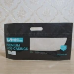 Stand up retort and freezer packaging pouch bags for sausage casings by in GMP 100000 workshop By RM manufacture Group