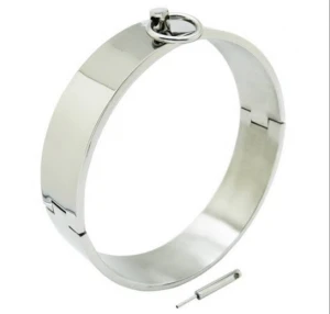 Steel bondage collar