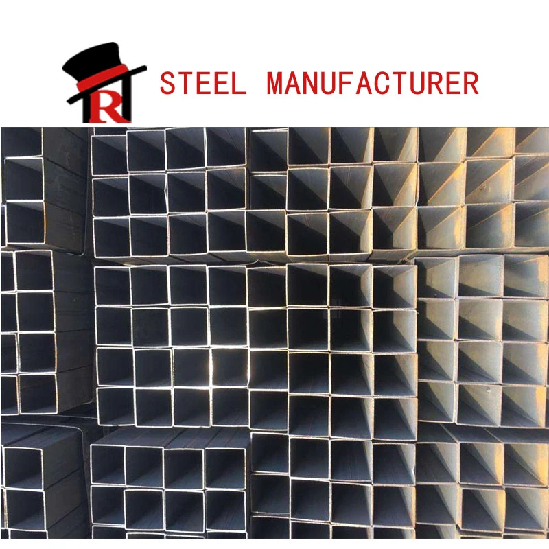 Steel plant supply q195 q215 Q235 Q345 / welded seamless carbon square pipe steel