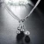 Import Sterling Silver Beaded Tassel Y Shape Necklace And Dangle Earrings Bridal Wedding Jewelry Set Women from China