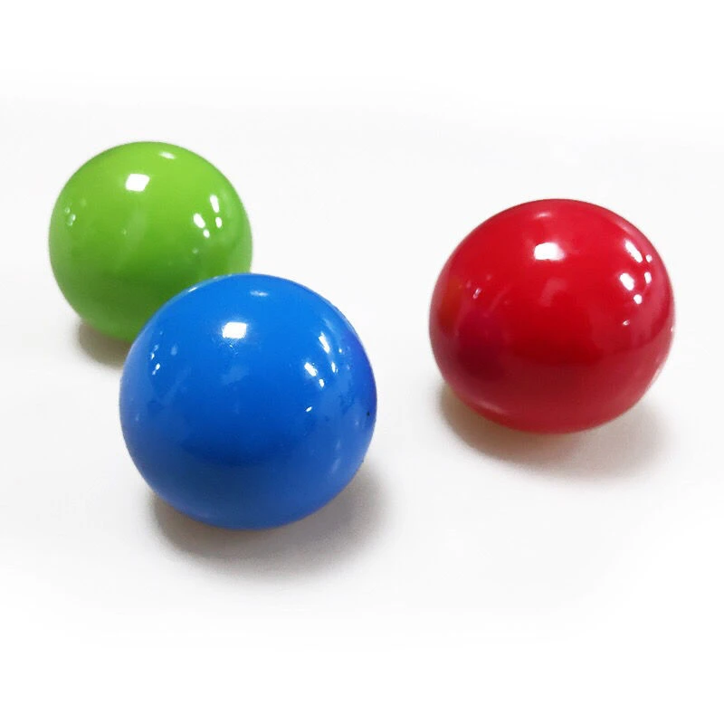 Sticky target ball decompression children&#x27;s toy fluorescent luminous throwing vent ceiling sticky ceiling tossing ball