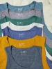 Stock Lot Garments Surplus Branded Labels Men&#x27;s Sleeveless Casual Cotton Summer Vest T Shirts Nightwear Bangladesh Overrun Lot