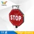 Import stop sign traffic aluminum STOP sign white LED solar power traffic sign board from China
