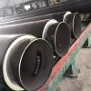 strong heat resistant steel pre insulated cooling water pipe for underground heating pipeline