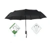 Strong Windproof Compact 3 Fold Travel Umbrella