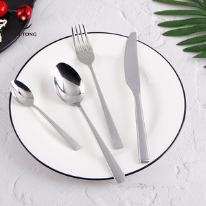 Stylish wedding knives and spoon fork set, cutlery set stainless steel flatware, luxury flatware set stainless steel cutlery