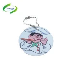 Sublimation Aluminum Key Pendant Thermal Transfer Customized Printing