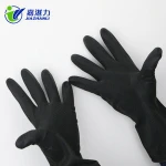 Sun Brand Industrial Hand Gloves Latex Gloves Rubber I Black/Green industrial Safety Gloves