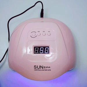 SUNX Plus 120W Intelligent Induction Curing Lamp UV LED Nail Recharge Gel Polish Dryer