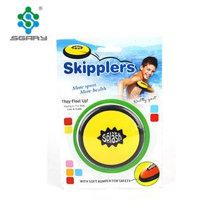 Swimming Toys For Kids Plastic ABS Material Splash Float Skippler Water Flying Disc