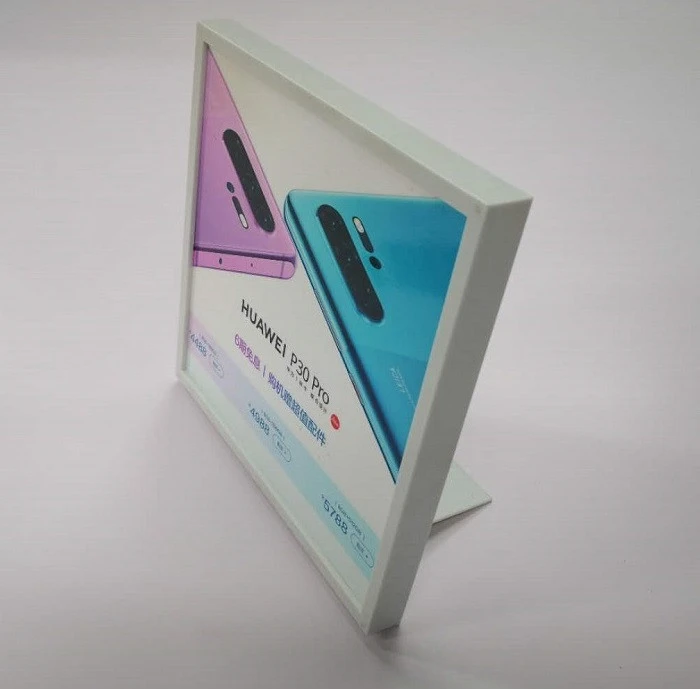 Table stand plastic photo frame