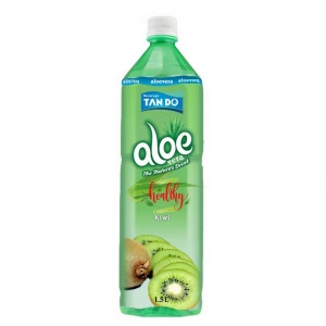TAN DO Best selling aloe vera drink with pulp Kiwi no sugar  500ml
