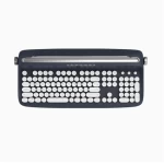 teclado retro laptop keyboard wholesale typewriter wireless retro keyboard tablet keyboard with cradle with stand support W503