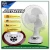 Import Teyoza 12 Inch 6v  AC/DC rechargeable  solar table fan with  led light from China
