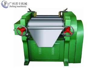 Three roller grinding machine pigment grinder mill